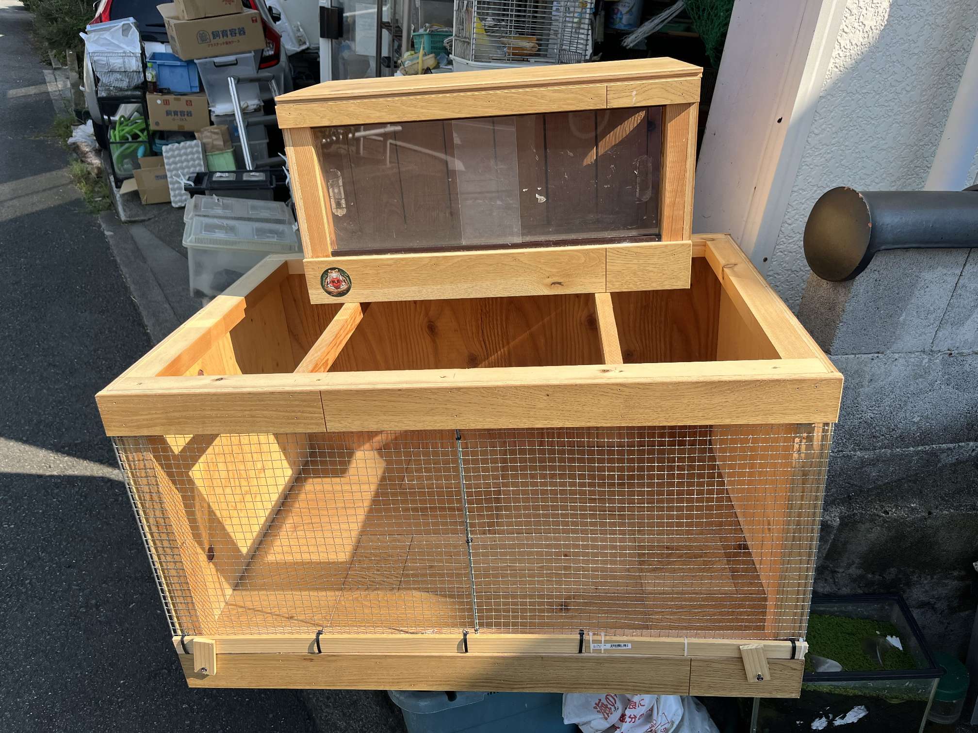 中古手作り木製ゲージ ポロロッカ足柄