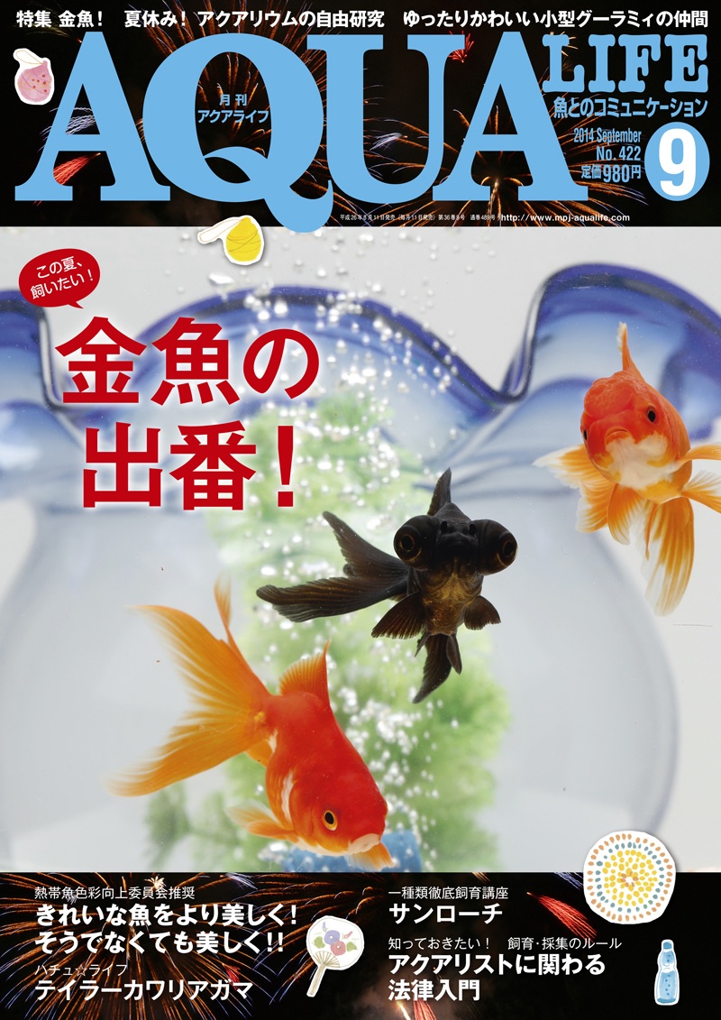 アクアライフ9月号 ポロロッカ足柄